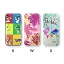 Forro iPhone XS Max de Silicone Diseños Varios V W X.webp