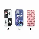 Forro iPhone 13 Pro de Silicone Diseños Varios D E F.webp