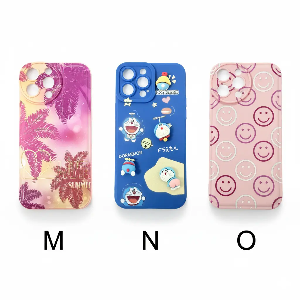 Forro iPhone 13 Pro Max de Silicone Diseños Varios M N O.webp