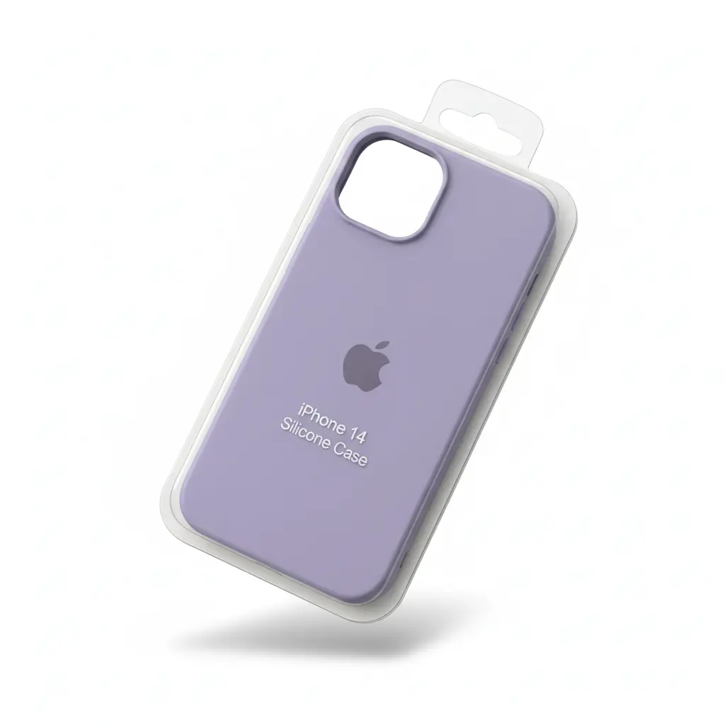 Forro iPhone 14 Silicone Case Lavanda.webp