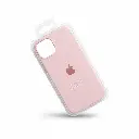 Forro iPhone 14 Silicone Case Rosa.webp