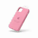 Forro iPhone 11 Pro Max Silicone Case rosa.webp
