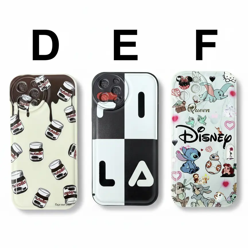 Forro iPhone 12 Pro de Silicone Diseños Varios D E F.webp