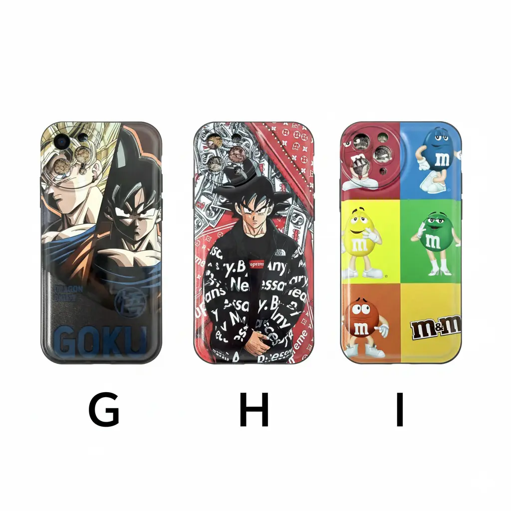Forro iPhone 11 Pro de Silicone Diseños Varios G H I.webp