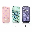 Forro iPhone XR de Silicone Diseños Varios J K L.webp