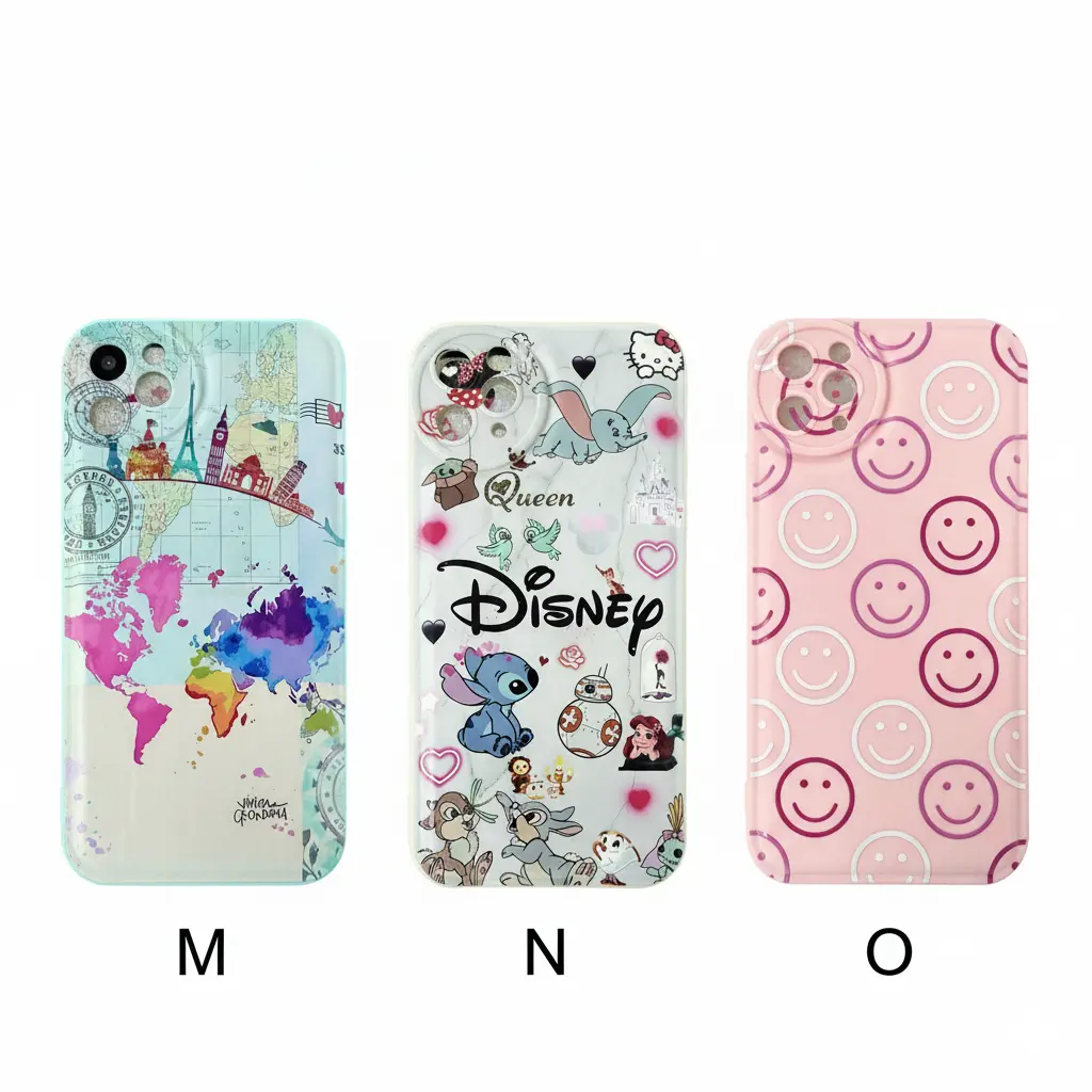 Forro iPhone 11 Pro Max de Silicone Diseños Varios M N O.webp