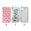 Forro iPhone 11 Pro Max de Silicone Diseños Varios S T U.webp