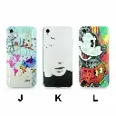 Forro iPhone X-Xs de Silicone Diseños Varios J K L.webp
