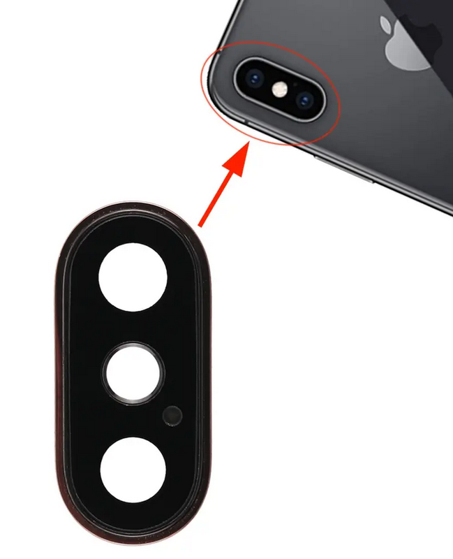 Lentes de Cámaras iPhone XS