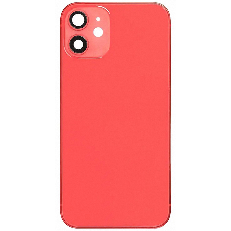 Tapa iPhone 12 Mini color Rojo