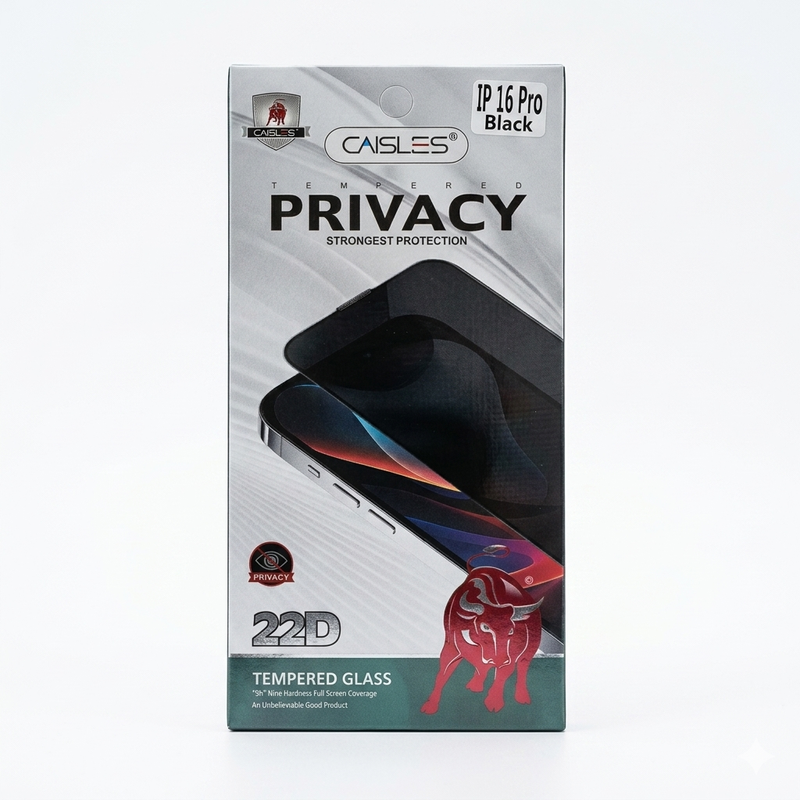 [pp024] Protector Antiespia Vidrio Temp. iPhone 16 Pro