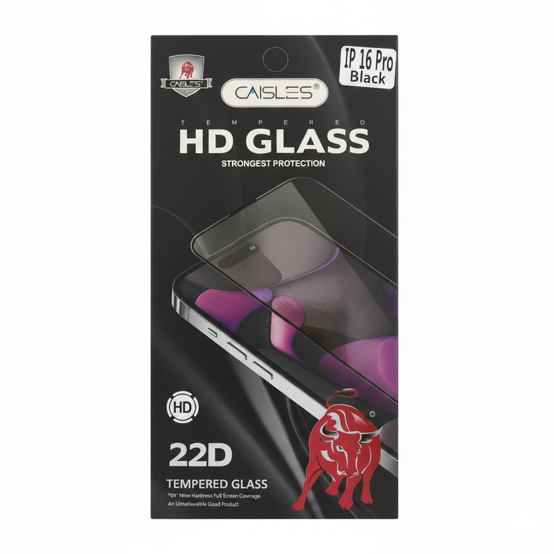 Protector Vidrio Temp. para iPhone 16 Pro