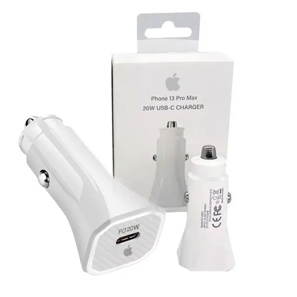 Cargador para Carro USB Tipo C 20W