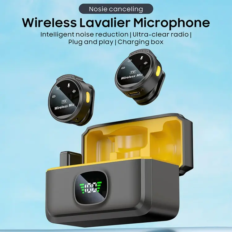 Microfono J6 con Estuche Cargador Tipo C