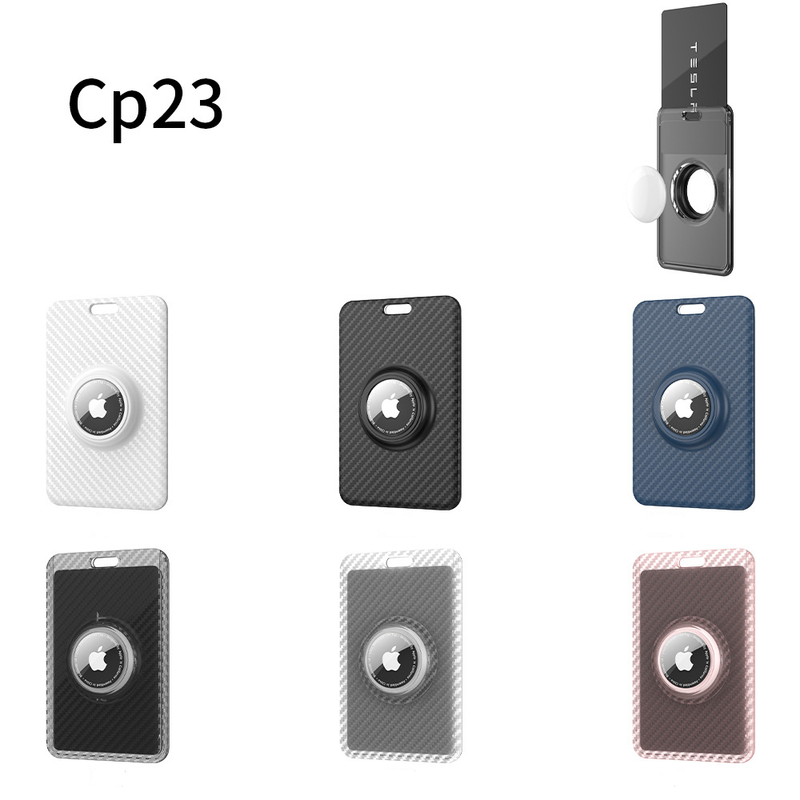 Funda para Airtag Tipo Tarjetero Colgante
