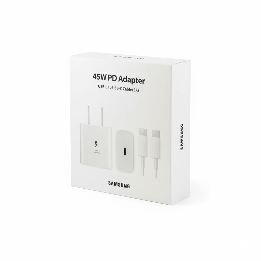 [car011] Cargador Samsung USB-C (PD3.0-45W) con Cable TA845XBEGCN