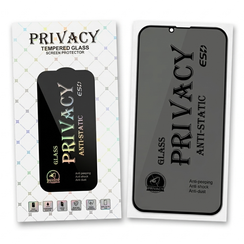 Protector Antiespia Vidrio Temp. iPhone 14 Pro Max