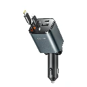 Cargador Retractil Joyroom  65W 4 en 1 para Carro JR-CCL05