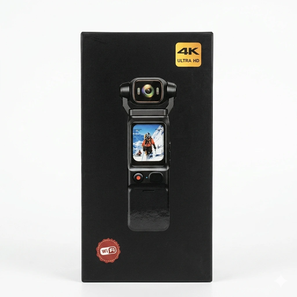 [vc001] Video Camara 4K WiFi con Estabilizador y Memoria 128Gb L18