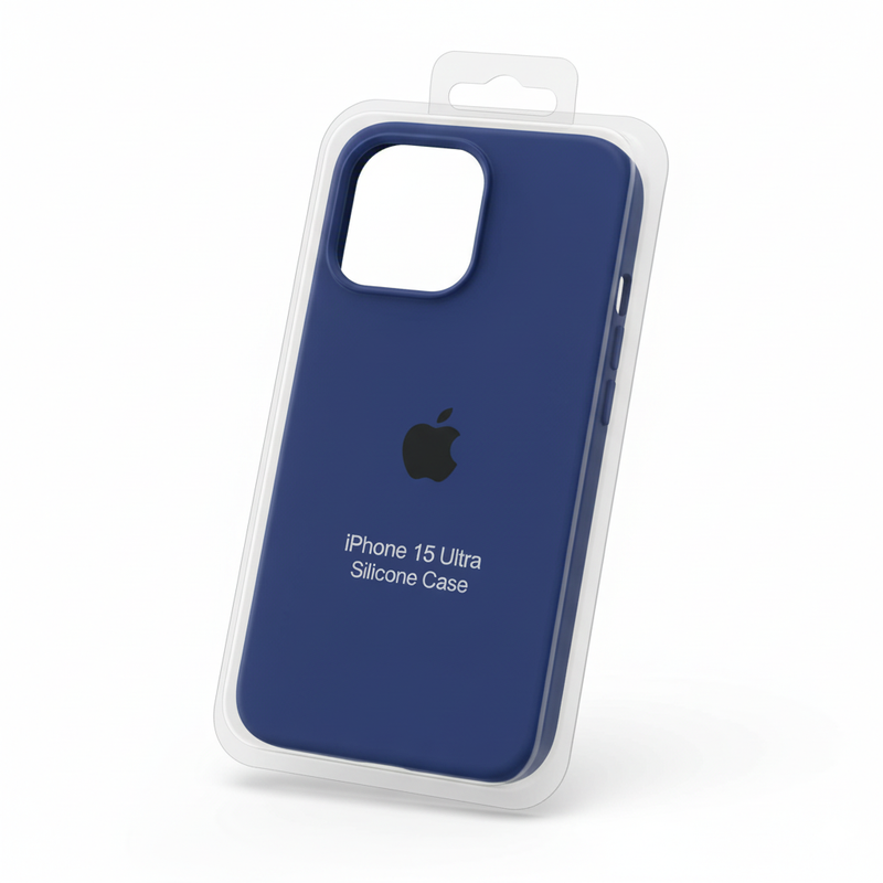 [for016] Forro iPhone 15 Pro Max Silicone Case
