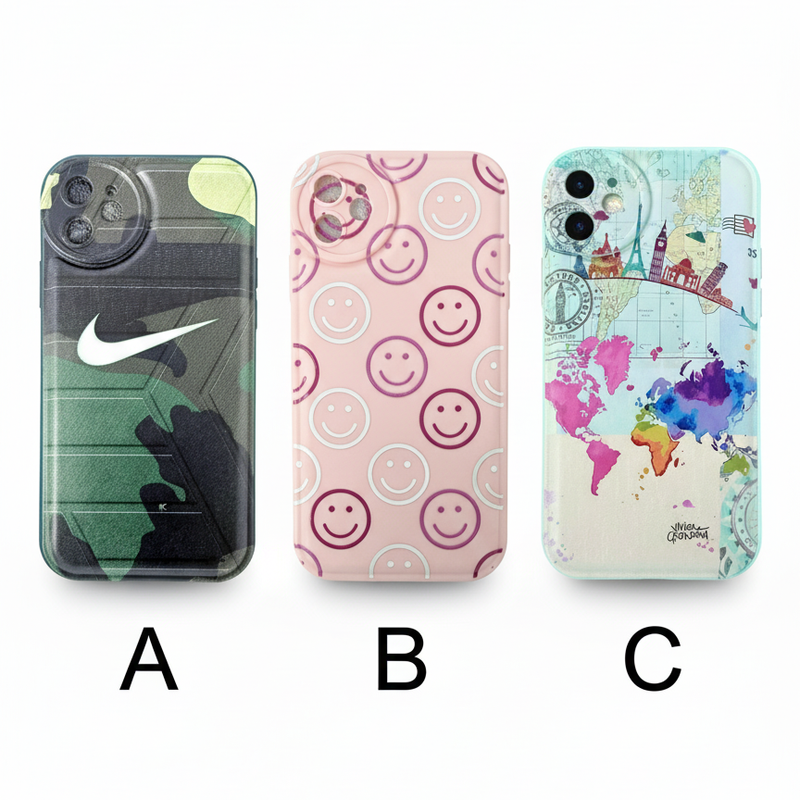 [for024] Forro iPhone 11 de Silicone Diseños Varios