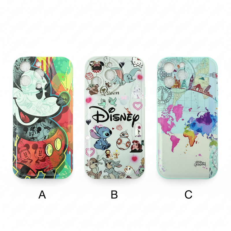 [for030] Forro iPhone 13 Pro de Silicone Diseños Varios