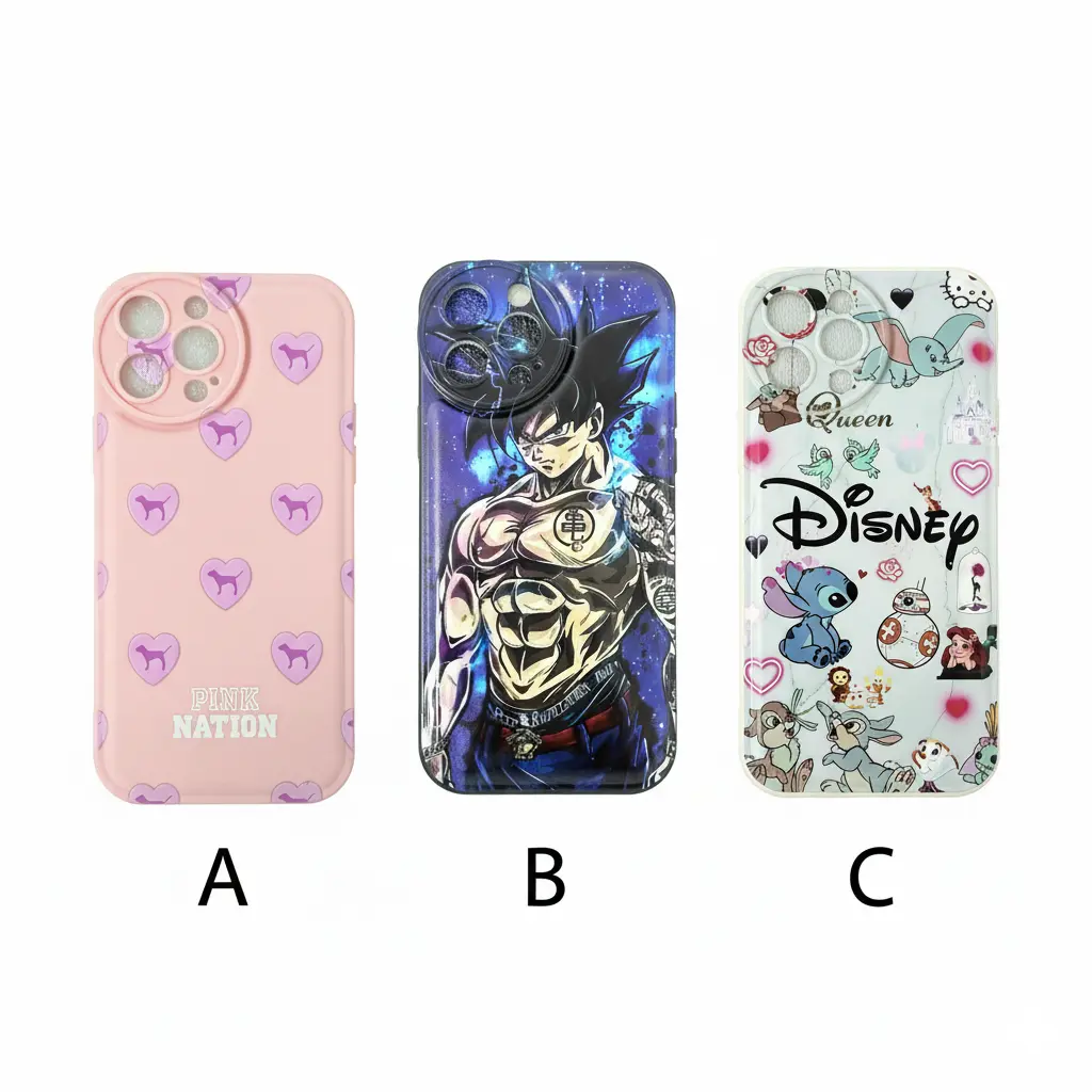 [for031] Forro iPhone 13 Pro Max de Silicone Diseños Varios