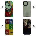 Forro iPhone 14 Pro Max de Silicone Diseños Varios
