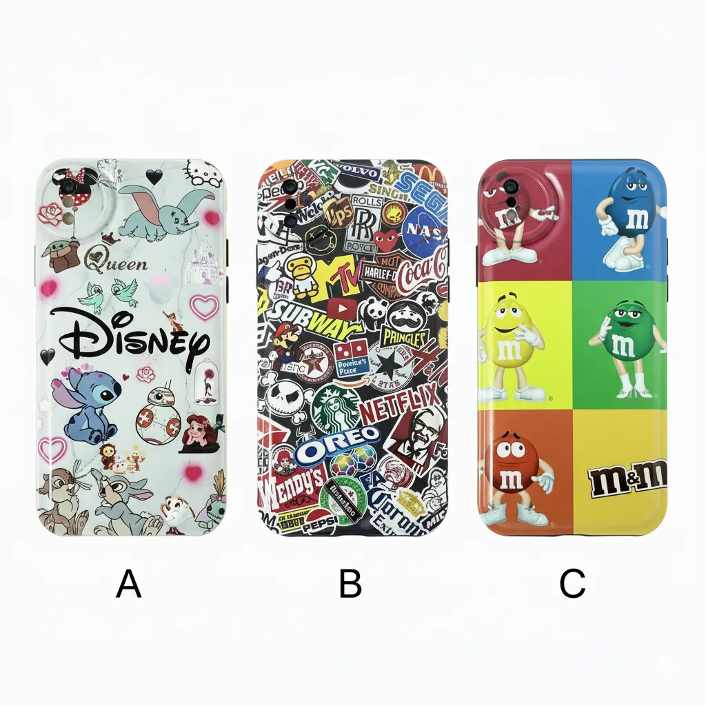 [for036] Forro iPhone X-Xs de Silicone Diseños Varios