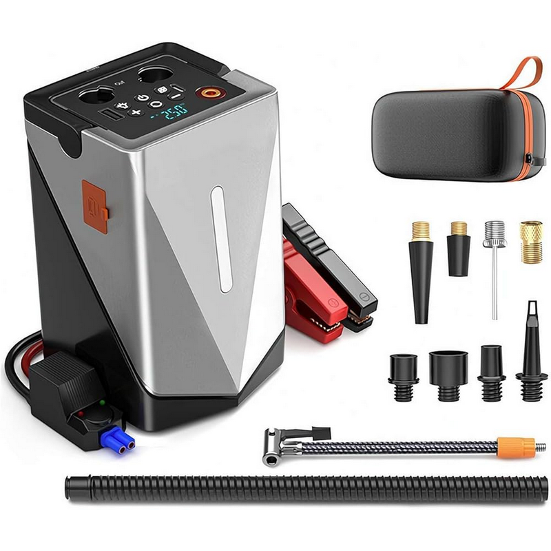 Compresor Multiuso Jumper - Power Bank 12000Mah (GF01)