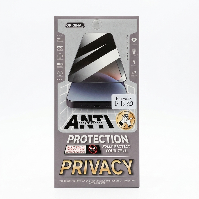 Protector Antiespia Vidrio Temp. iPhone 13 Pro