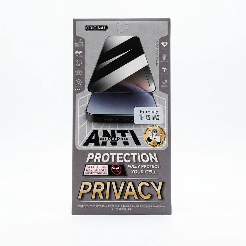 Protector Antiespia Vidrio Temp. iPhone Xs Max - 11 Pro Max