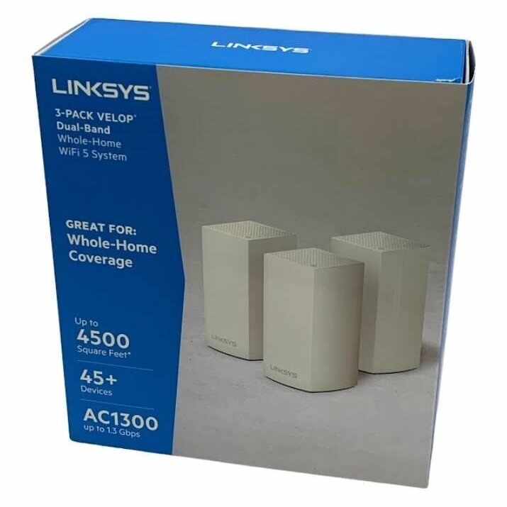 [red002] Router Linksys Velop Home 3 Pack Mesh Ac3900