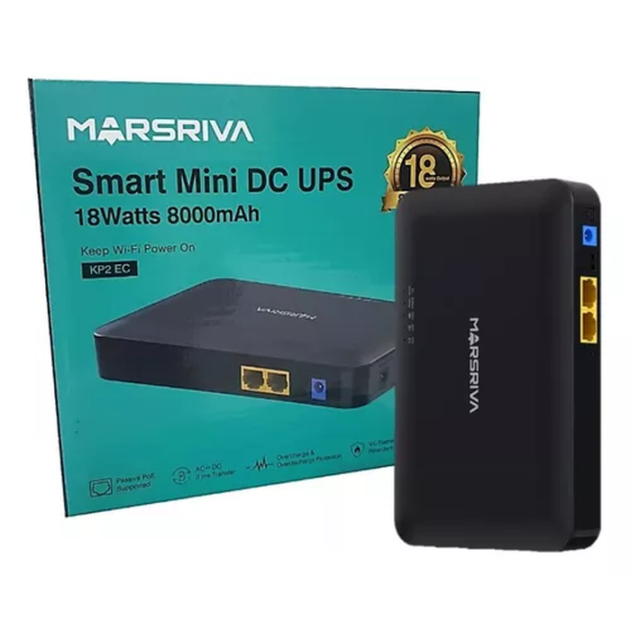 [ups001] Mini Ups Marsriva Kp2-8000Mah 18W 4P