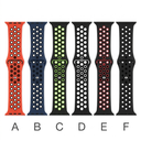 Correa de Smartwatch 42-44-45-49mm Silicon Perforado Col.Var