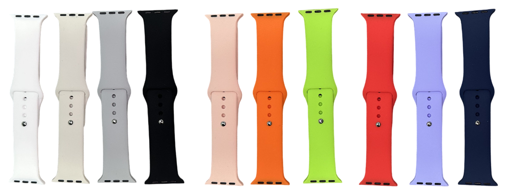Correa de Smartwatch 38-40-41 mm Silicon Unicolor