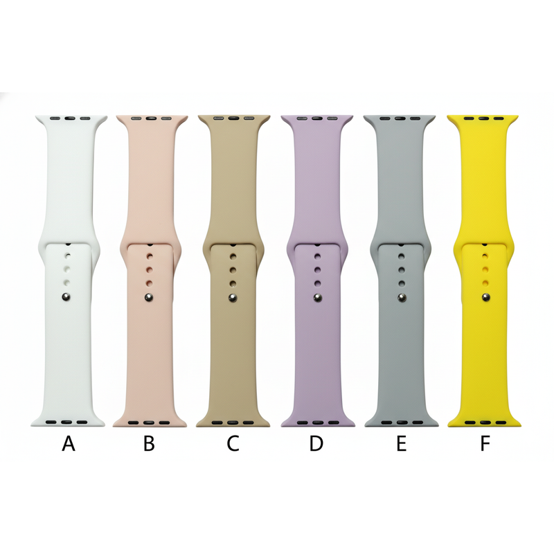 [rcp020] Correa de Smartwatch 42-44-45-49 mm Silicon Unicolor