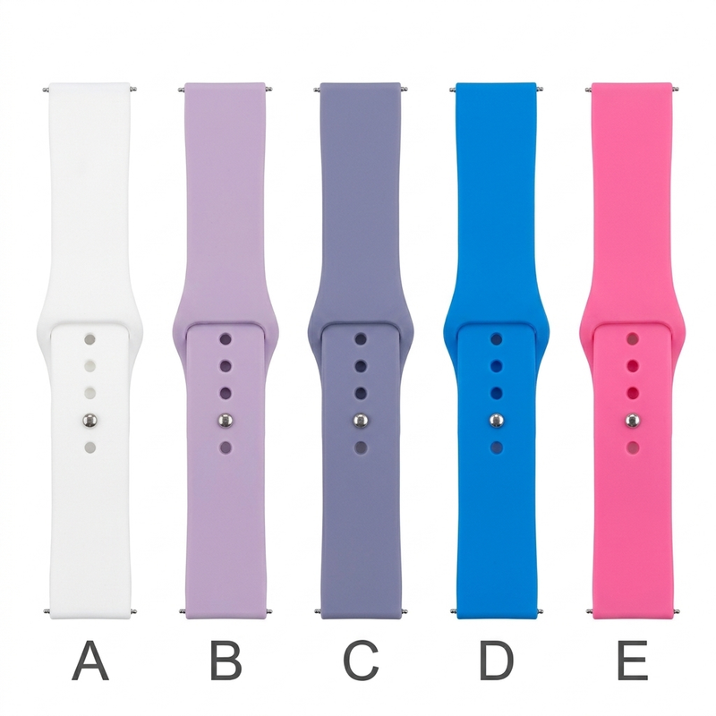 Correa de Smartwatch 20mm Silicon Unicolor