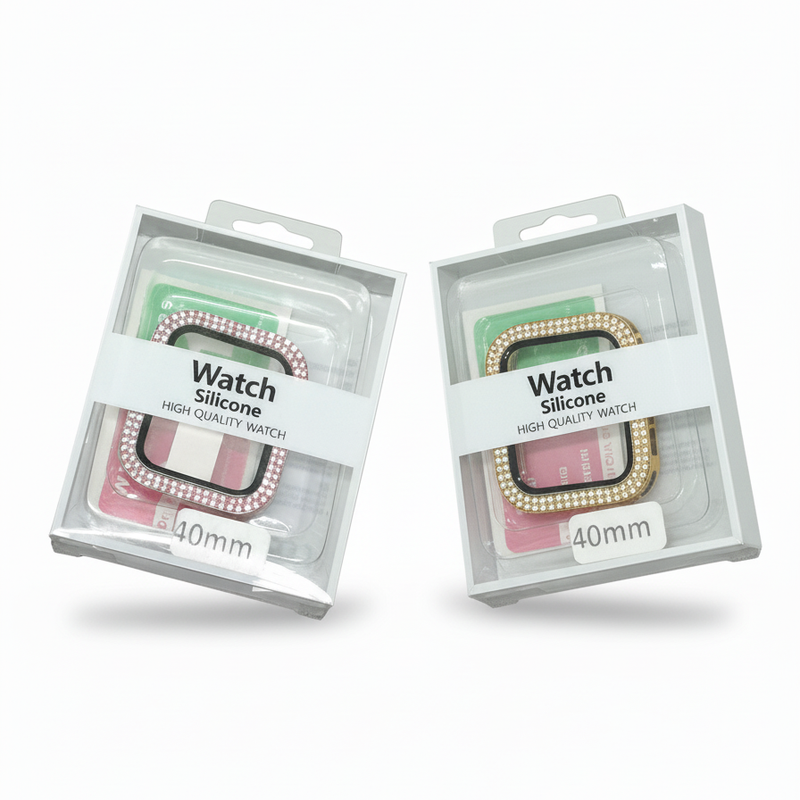 [rcp029] Protector De Reloj 40 mm Con Piedras