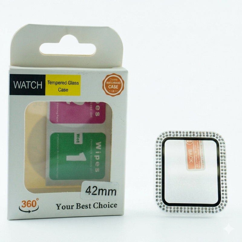 [rcp031] Protector De Reloj 42 mm Con Piedras