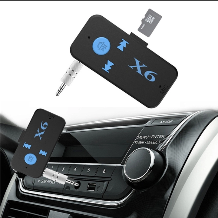 [av002] Receptor de Audio Bluetooth X6 con plug 3,5mm