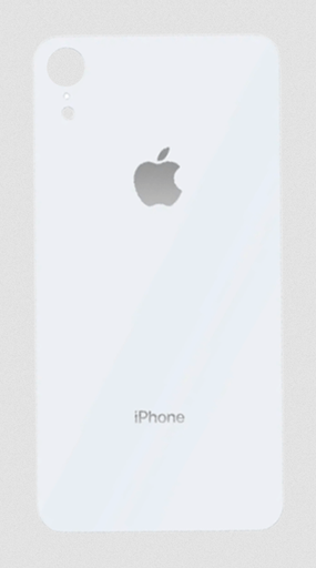 [itt098] Tapa iPhone XR color Blanco