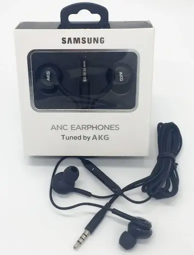 [av006] Audifono Samsung Negro con cable 3.5mm
