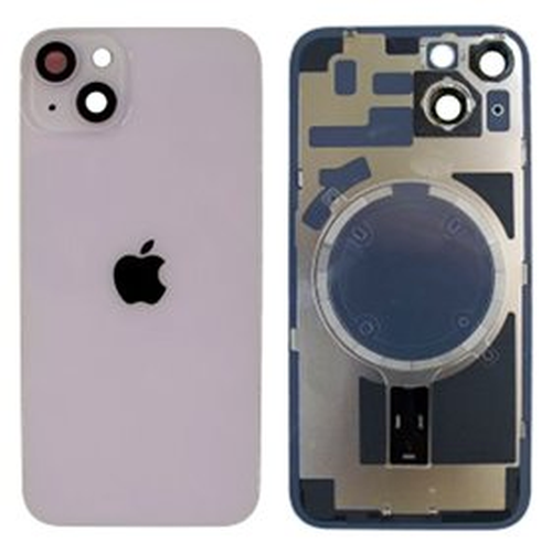 [itg005] Tapa con Marco y Lentes iPhone 14 Morado