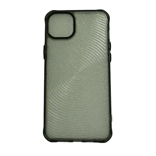 [for020] Forro iPhone 14 Plus Translucido Circulo