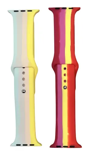 [rcp003] Correa de Smartwatch 42-44-45-49 mm Arcoíris