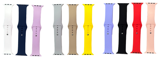 [rcp020] Correa de Smartwatch 42-44-45-49 mm Silicon Unicolor