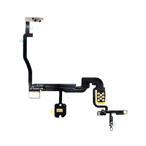 [ifbe003] Flex de boton de encendido, Mic y Luz Flash iPhone 11 Pro Max